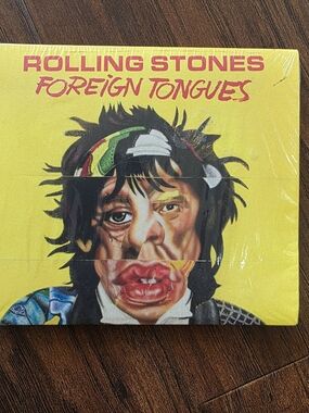 the Rolling Stones Foreign Tongues CD - Yellow, Black, Red